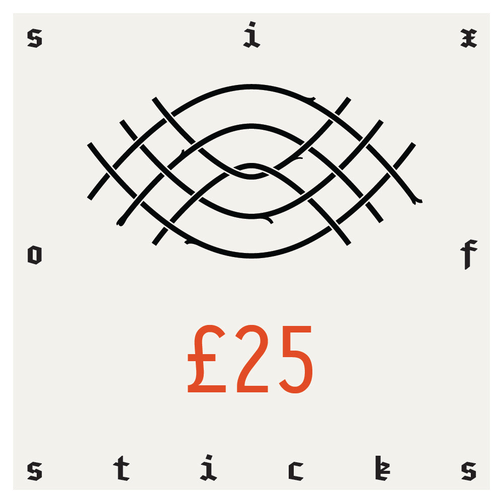 Six of Sticks Gift Card