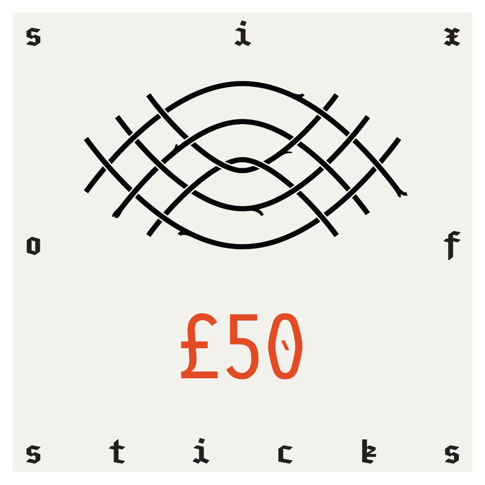 Six of Sticks Gift Card