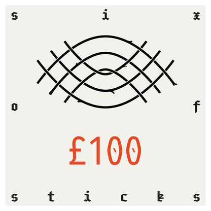 Six of Sticks Gift Card