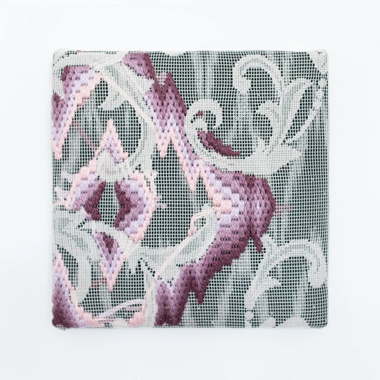 Triple-layer gather-gusset [purple-pink harmony]