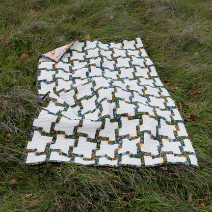 Handmade Quilt [fall garden]
