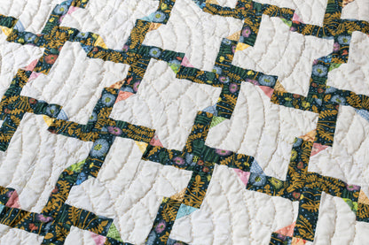 Handmade Quilt [fall garden]