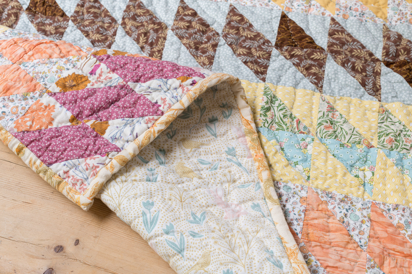 Handmade Quilt [ice cream]