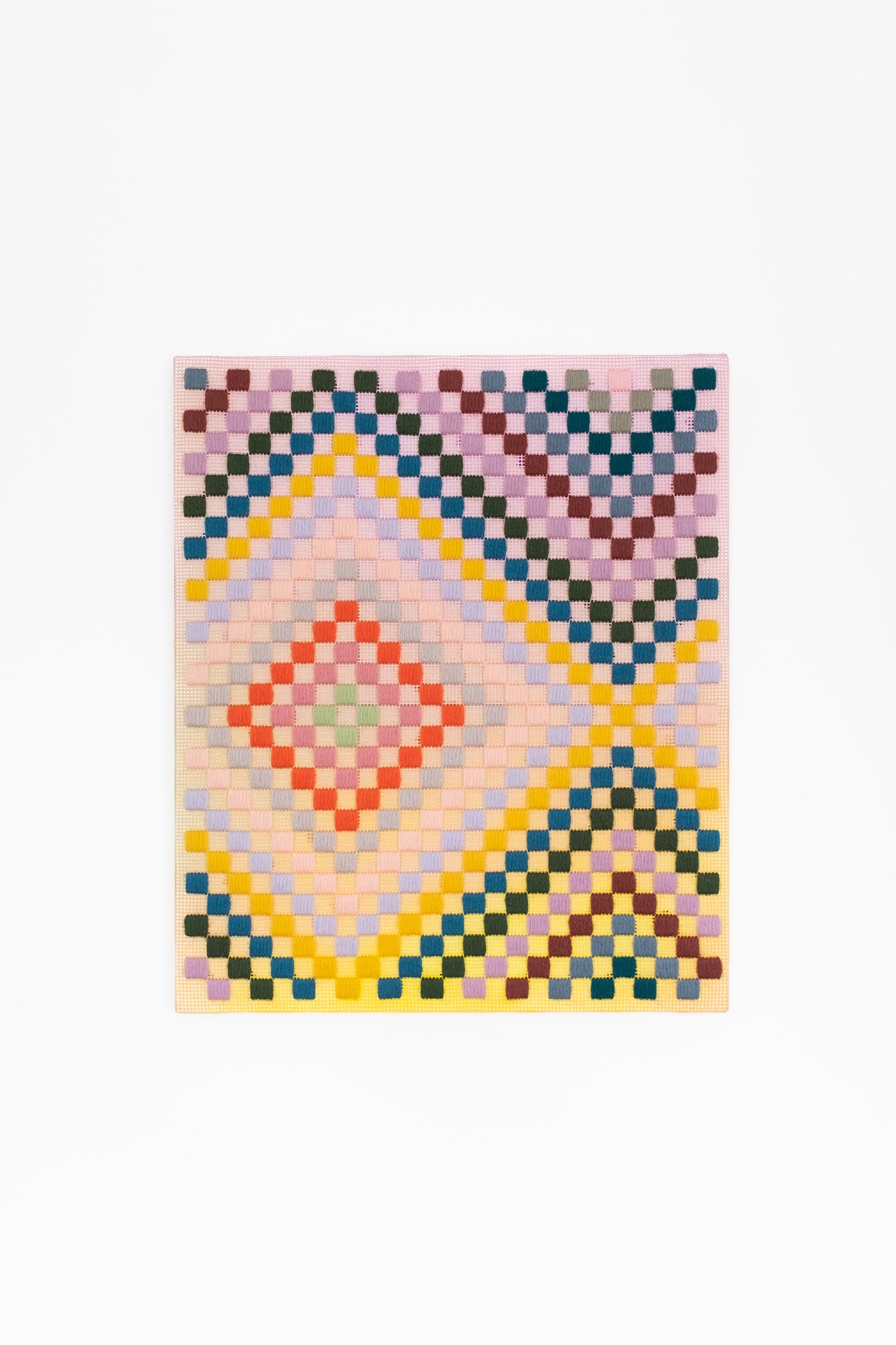 Punch card — Patchwork [blue]